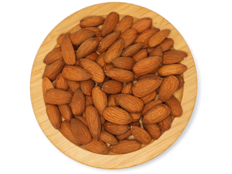 RAW SHELLED ALMONDS CARMEL 23/25