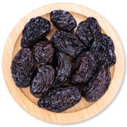 DRIED PRUNES NATURAL SWEET WITH PIT 20/30