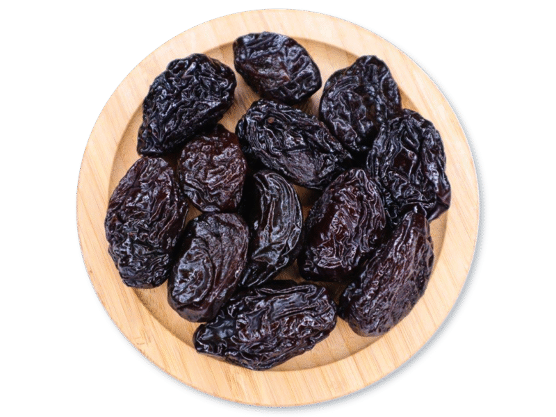 DRIED PRUNES NATURAL SWEET WITH PIT 20/30