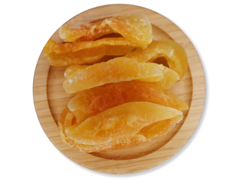 CANTALOUPE DEHYDRATED CANDIED SLICES