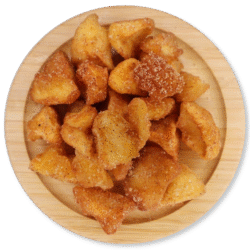 APPLE DEHYDRATED CANDIED WITH CINAMMON CHUNKS