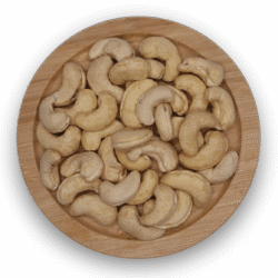 CASHEW KERNELS RAW WW180 VACUUM PACKED