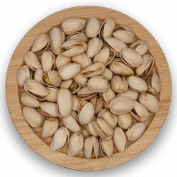 PISTACHIOS IN SHELL NATURALLY OPENED RAW  18/22