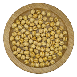 ROASTED UNSALTED YELLOW CHICKPEAS 10MM