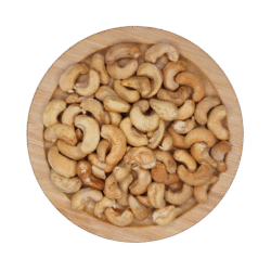 ROASTED & UNSALTED CASHEW KERNELS DRY ROASTED W320