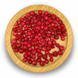 ΦΡΑΓΚΟΣΤΑΦΥΛΟ ΚΟΚΚΙΝΟ ΑΠΟΞΗΡΑΜΕΝΟ FREEZE DRIED ΧΩΡΙΣ ΠΡΟΣΘΕΤΑ