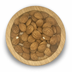 RAW SHELLED ALMONDS 16/18